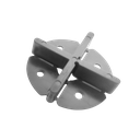 Abstandshalter Kreuz für Keramikplatten Fugenbreite 4 mm
